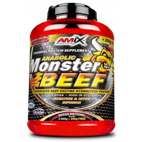  AMIX Nutrition - Anabolic Monster BEEF 90% Protein - Marhafehérje - vanília-lime - 1000g