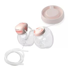   BabyOno mellszívó alkatrész - szilikon csõ és mellszívó fedõ 1002 KIT III.