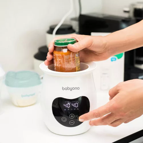 BabyOno elektromos ételmelegítõ és sterilizáló Honey szürke 968/02