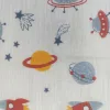 Soffi Baby takaró muszlin dupla bolygók 70x90cm