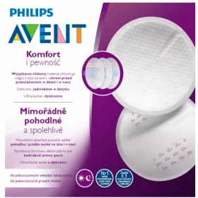   Philips AVENT melltartóbetét - eldobható nappali 60db SCF254/61