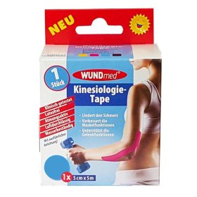 WundMed Kinesio tape(szalag) 5cmx5m Kék