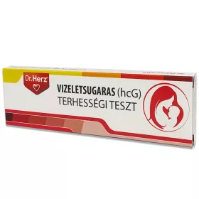   Dr. Herz Vizeletsugaras(10 mIU/ml hcG) terhességi teszt /EP kártyára adható/