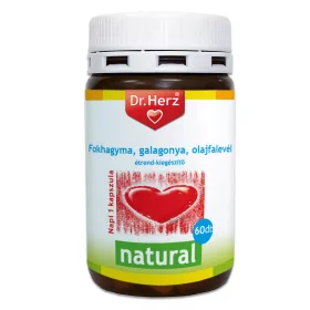   Dr. Herz Cardio Fokhagyma, galagonya, olajfalevél kapszula 60 db