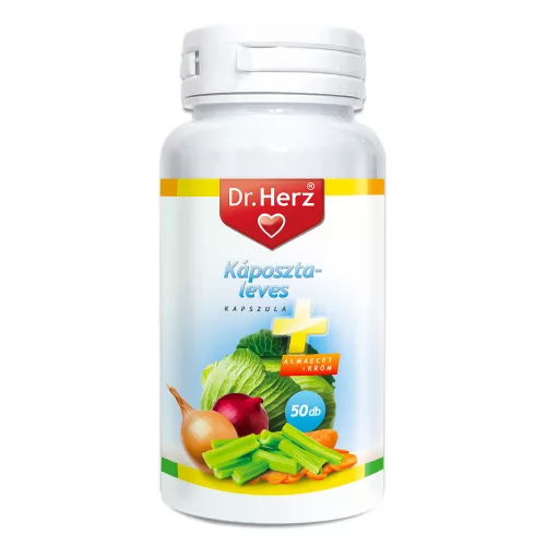Dr. Herz Káposztaleves+Almaecet+Króm kapszula 50 db