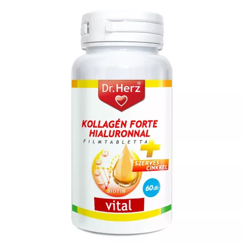 Dr. Herz Kollagén Forte Hialuronnal tabletta 60 db