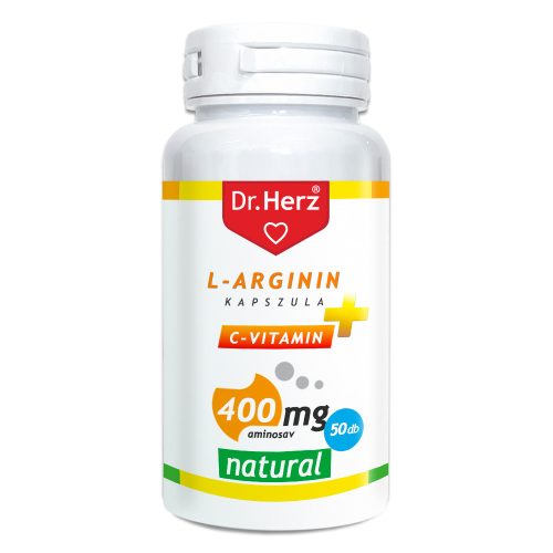Dr. Herz L-Arginin+C-vitamin 400 mg kapszula 50 db