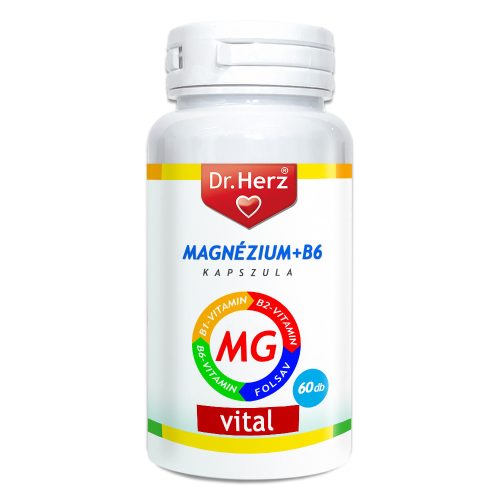Dr. Herz Magnézium+B6 kapszula 60 db