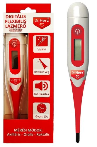 Dr.Herz digitális-flexibilis lázmérő