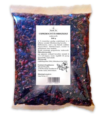 MECSEK Csipkebogyó és Hibiszkusz teakeverék 300g