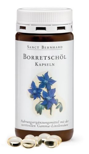 Sanct Bernhard Borágó Olaj kapszula 180 db