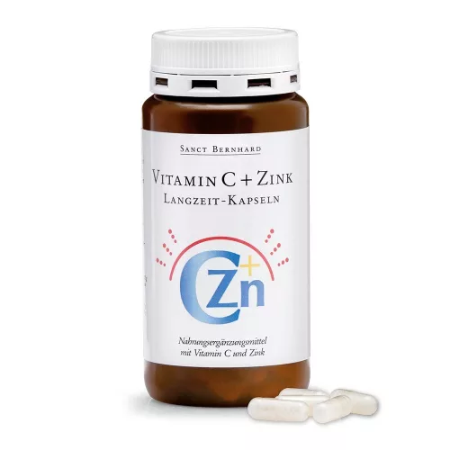 Sanct Bernhard C-vitamin+Cink kapszula 180db