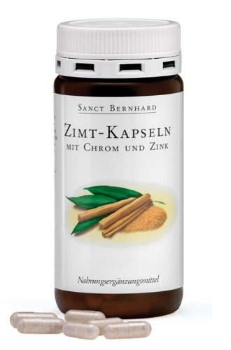 Sanct Bernhard Fahéj kapszula Krómmal és Cinkkel 180db