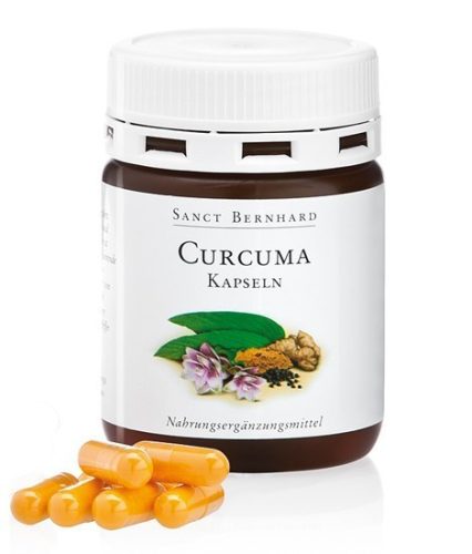 Sanct Bernhard Kurkuma 340mg kapszula 60db
