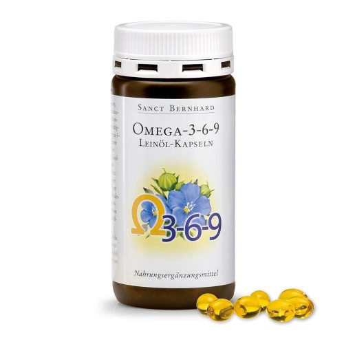 Sanct Bernhard Lenmagolaj Omega 3-6-9 kapszula 180 db