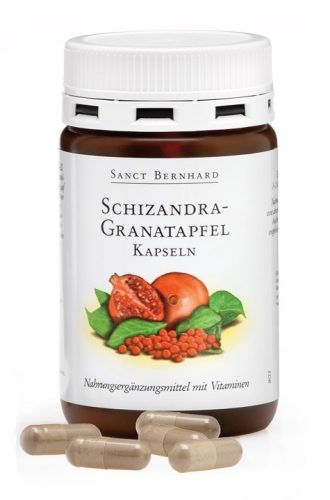 Sanct Bernhard Schizandra-Gránátalma kapszula  90db