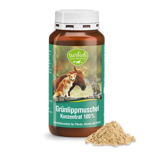 Tierlieb /Sanct Bernhard/ Zöldkagyló kivonat kutyáknak és macskáknak 150g (100% Tisztaságú)