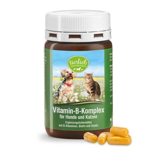 Tierlieb /Sanct Bernhard/ B-vitamin Komplex kapszula kutyáknak és macskáknak 120db