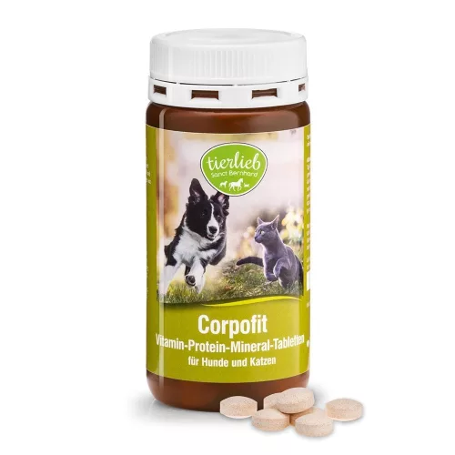 Tierlieb /Sanct Bernhard/ Corpofit Multivitamin tabletta kutyáknak és macskáknak 150 db