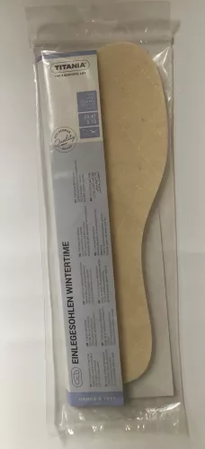 Titania Talpbetét iso-comfort téli 1 pár 33-47  5352/FREE
