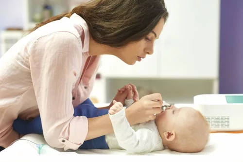 OMRON DuoBaby 2 az 1-ben kompresszoros inhalátor orrszívóval