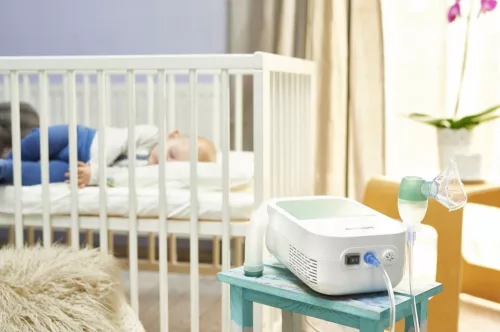 OMRON DuoBaby 2 az 1-ben kompresszoros inhalátor orrszívóval