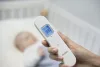 OMRON Gentle Temp 730 infravörös érintés nélküli hőmérő 2 az 1-ben