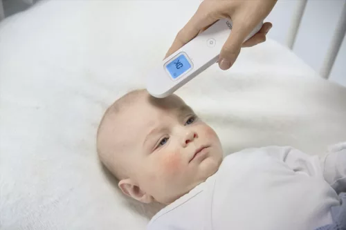 OMRON Gentle Temp 730 infravörös érintés nélküli hőmérő 2 az 1-ben