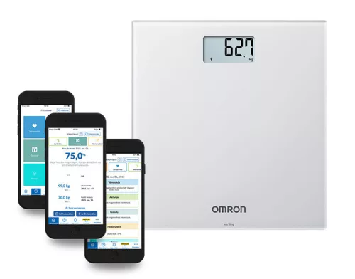 OMRON HN-300T2 Intelli IT okos személymérleg - szürke