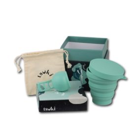   Tsuki Rhea β  menstruációs kehely és sterilizáló pohár csomag