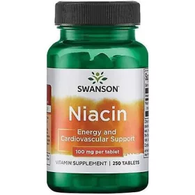Swanson Niacin 100mg 250 tabletta