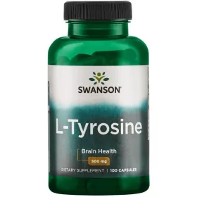 Swanson L-Tyrosyne 500mg 100 kapszula