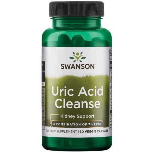Swanson Uric Acid Cleanse 60 kapszula Húgysav tisztító 7 gyógynövény komplex