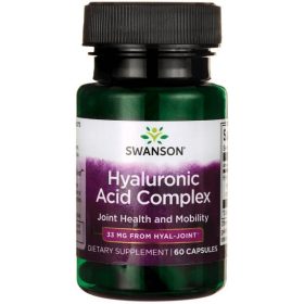   Swanson Hyaluronic Acid Complex 33mg 60 kapszula (Kollagénnel kevert)