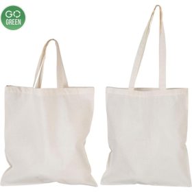   Lenvászon szatyor hosszú füllel 100% pamut 42x38x0,2cm környezetbarát