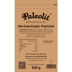 Paleolit Marhakollagén peptidek 500g