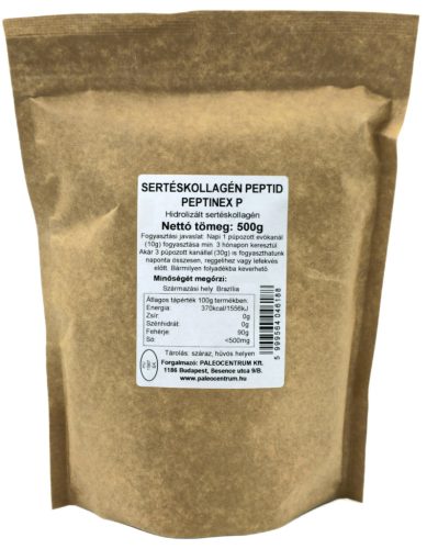 Paleolit Sertéskollagén peptidek 500g PEPTINEX P
