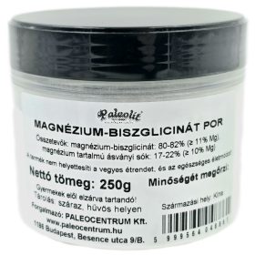   Paleolit Magnézium-biszglicinát por 250g Magnesium Bisglycinate Powder