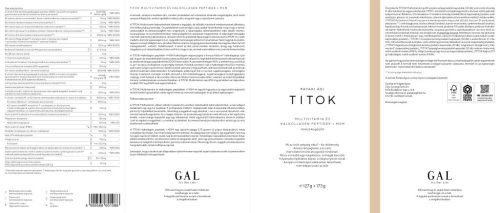 TITOK Multivitamin és Halkollagén peptidek + MSM