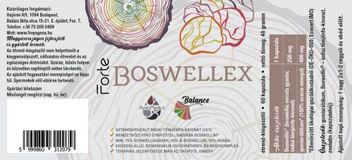 Freyagena FORTE BOSWELLEX 60 kapszula