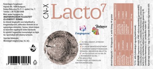 Freyagena CN-X Lacto7 60 kapszula