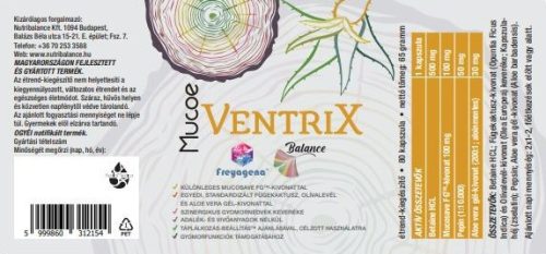 Freyagena Mucoe Ventrix 80 kapszula