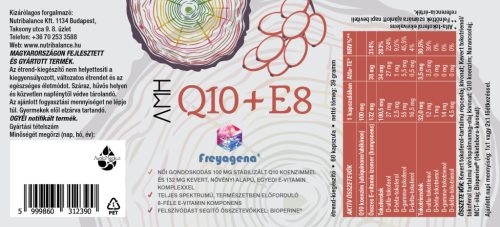 Freyagena AMH Q10 + E8 60 kapszula