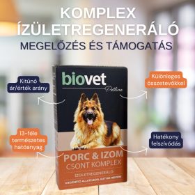   Biovet Porc & Izom Csont komplex 275ml ízületregeneráló kutyák részére
