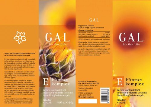 GAL E-Vitamin-komplex 100 NE x 90 adag