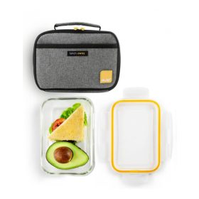   Ibili Ételhordó táska edénnyel, szürke színű 753401G 21x13cm