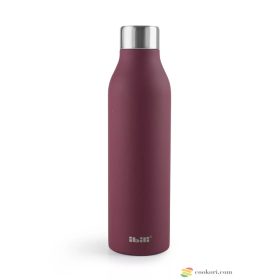   Ibili Fém termo kulacs 500ml Hoja 774953 mályva színű termosz palack