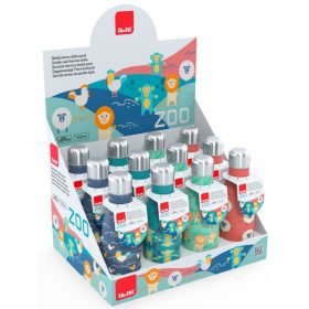   Ibili Fém termo kulacs gyerekeknek 350ml ZOO 758435i termosz palack állatkertes