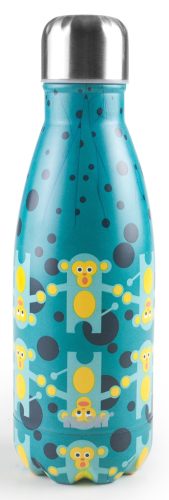 Ibili Fém termo kulacs gyerekeknek 350ml ZOO 758435i termosz palack állatkertes