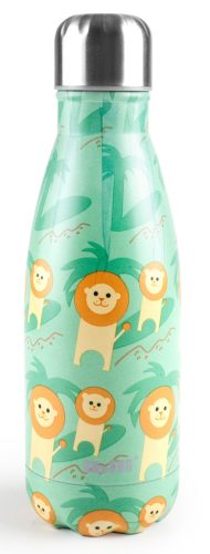 Ibili Fém termo kulacs gyerekeknek 350ml ZOO 758435i termosz palack állatkertes